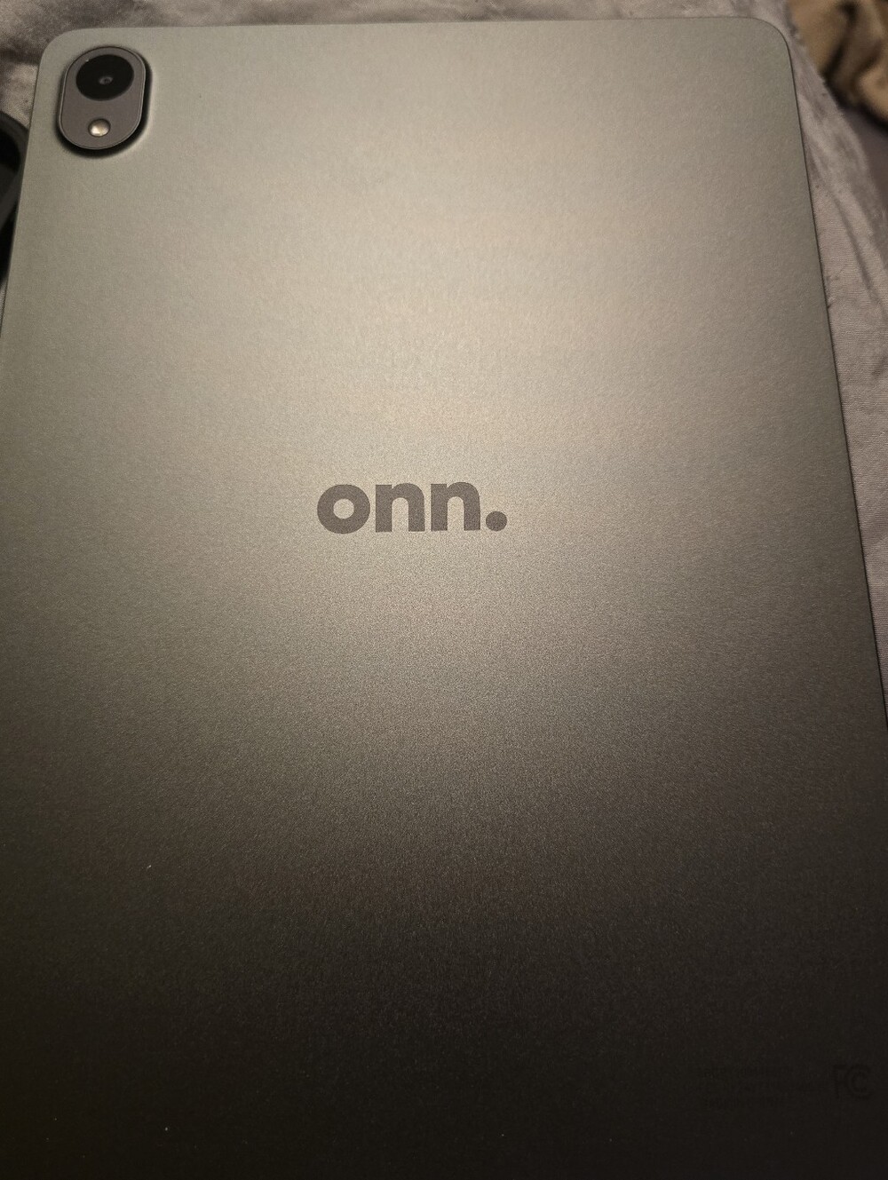 onn. Tablet - Slate Gray Back